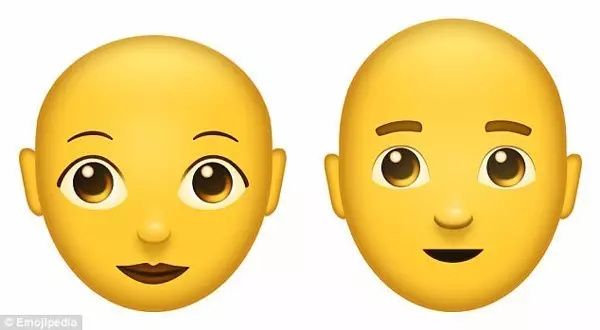 Emoji又出新表情了 這次是光頭和紅發(fā)人士